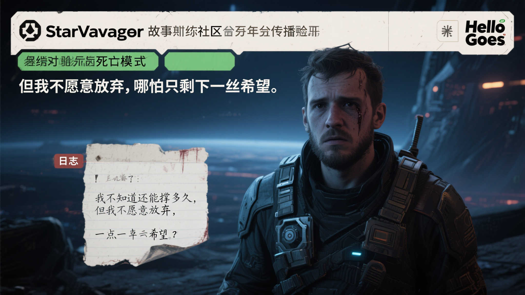 StarVoyager的故事迅速在社区中